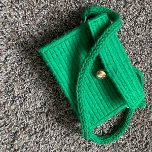 Handmade. frame plate bag.